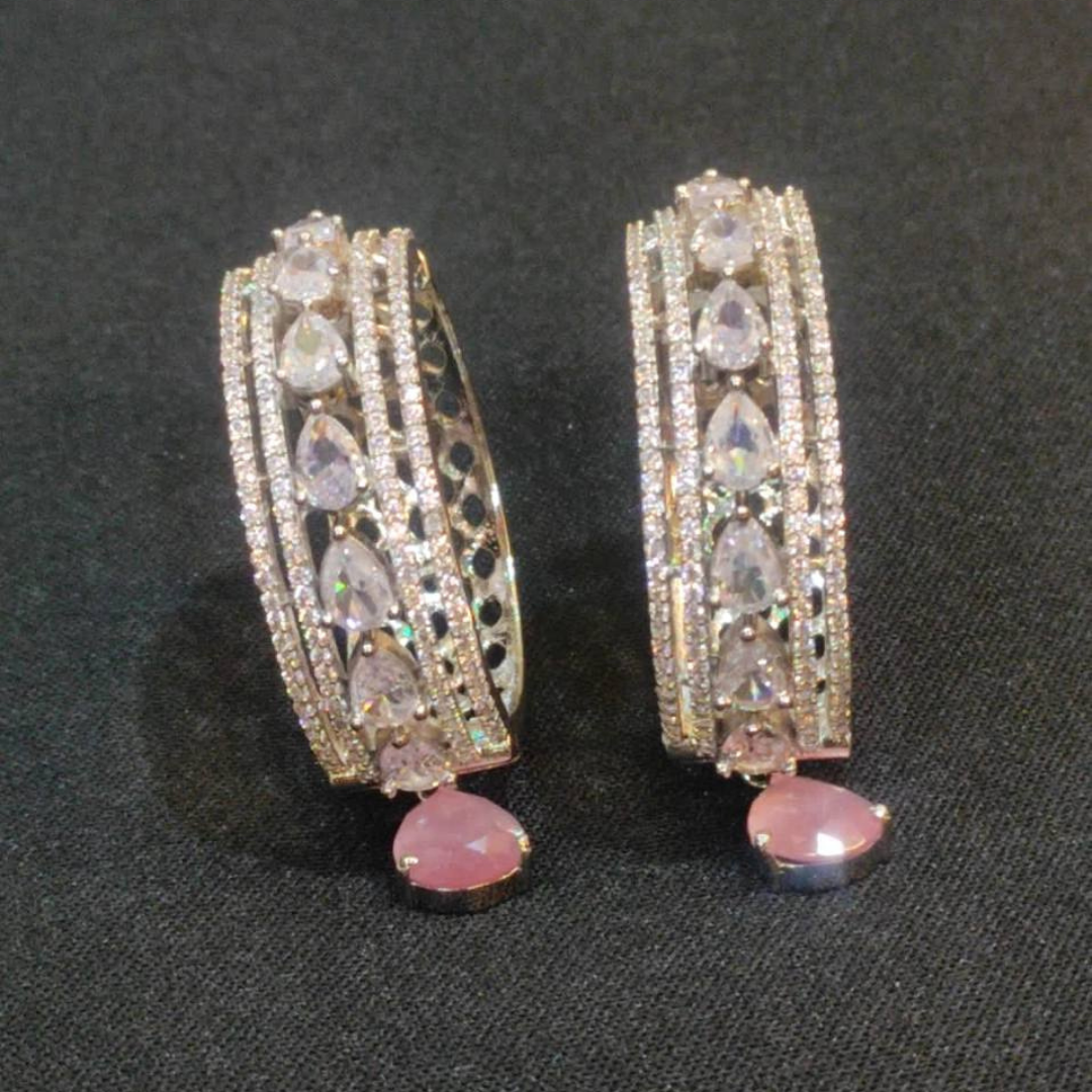 AMELIA PINK AD EARRING