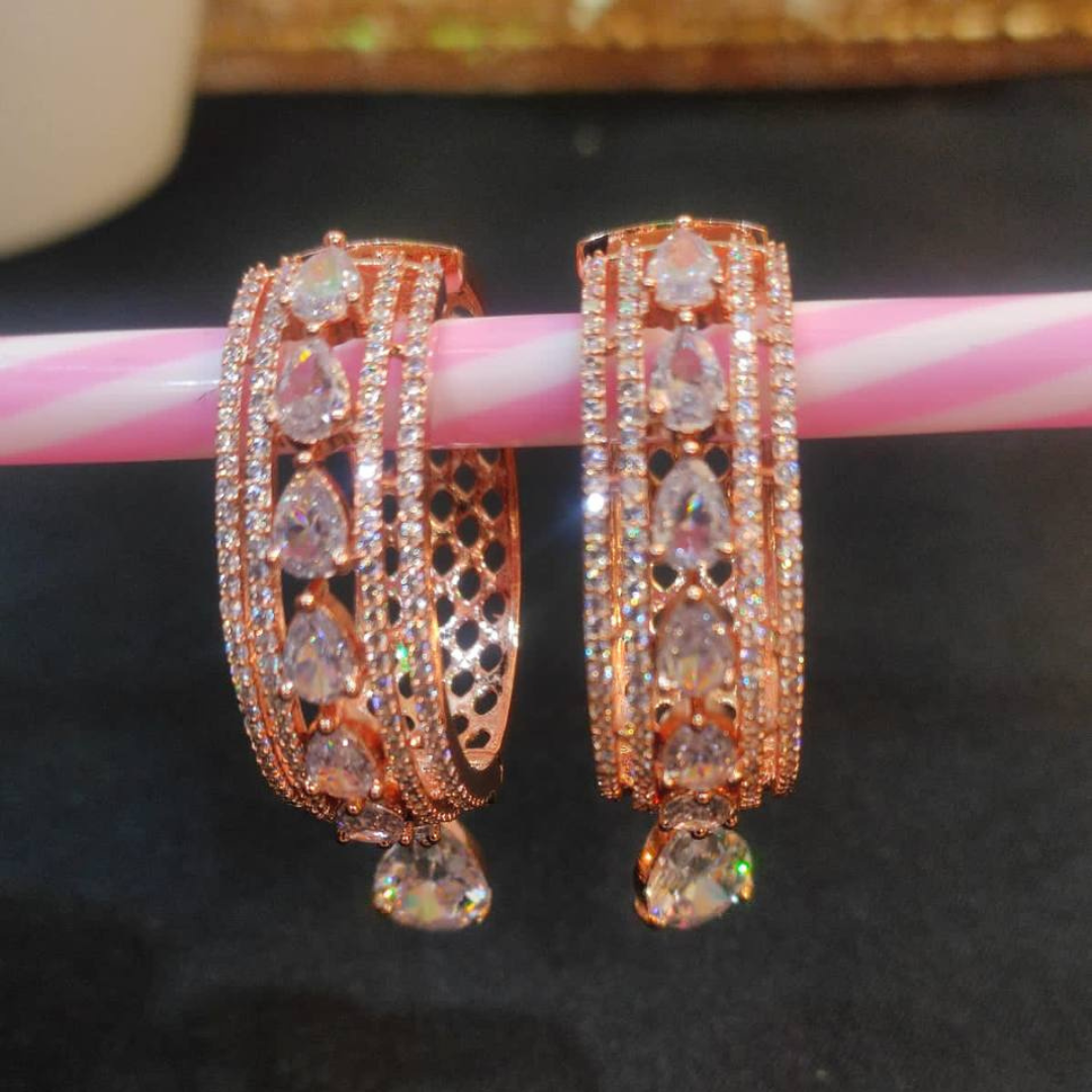 AMELIA ROSE GOLD AD EARRINGS