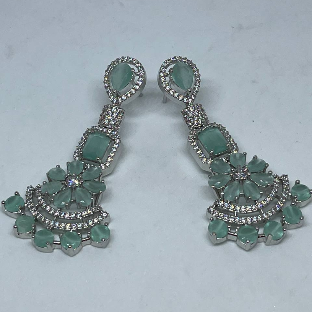 ANNE MINT GREEN EARRINGS