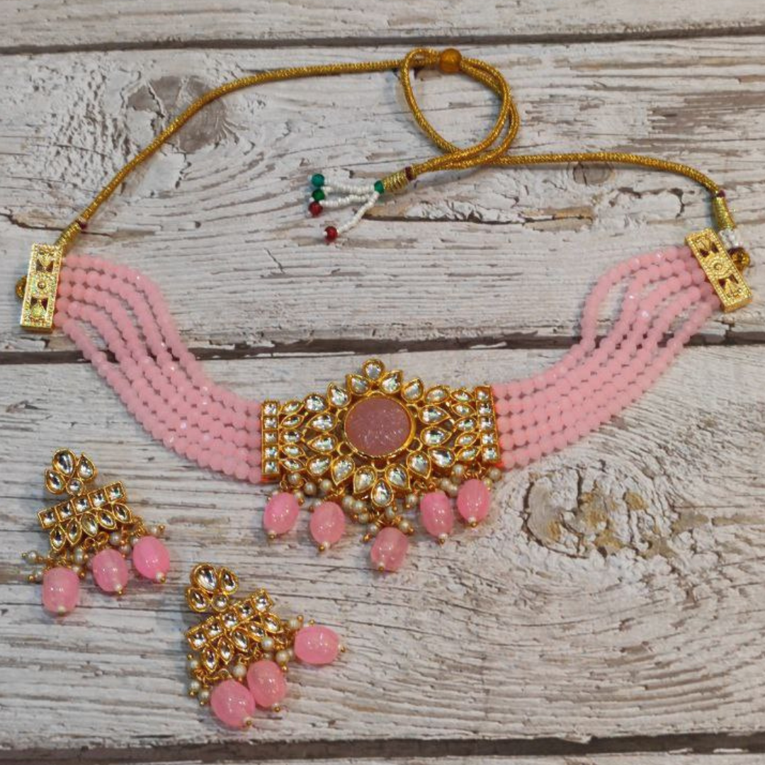 ARSHE PINK NECKLACE