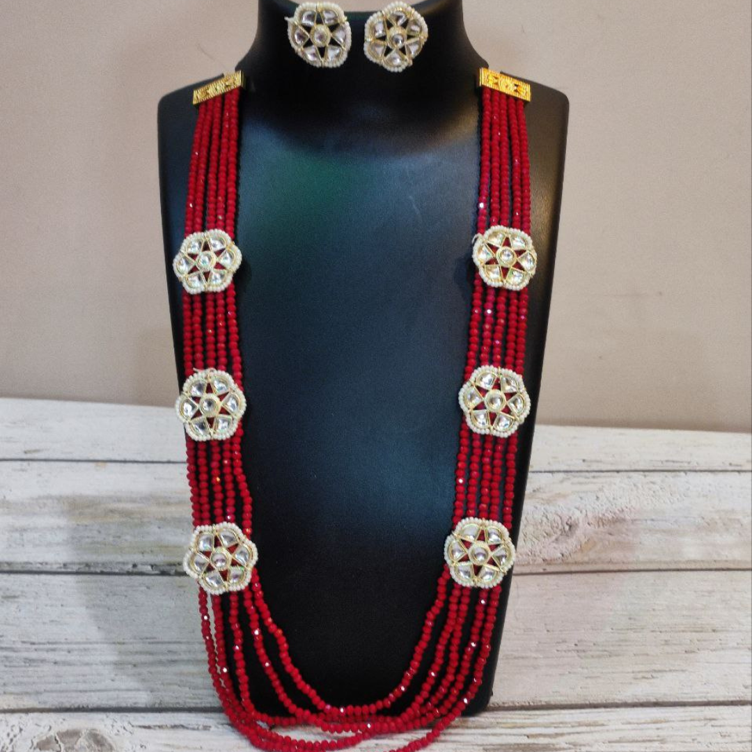 BADE-MIYAN RED NECKLACE