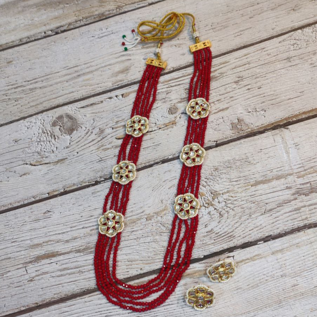 BADE-MIYAN RED NECKLACE