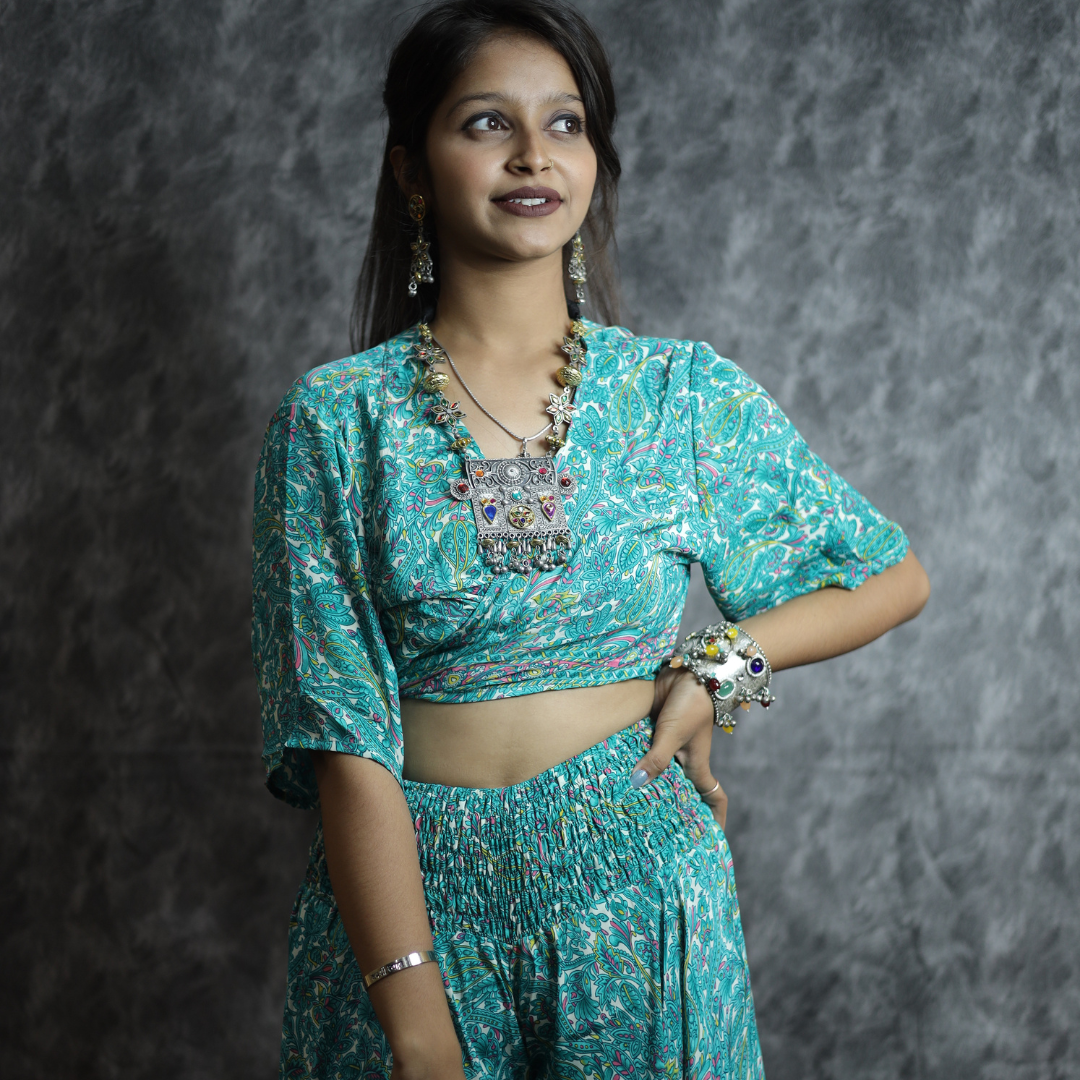 TURQUOISE MAHIKA DRESS