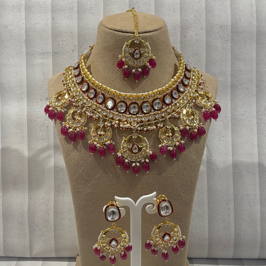 ROOPMATI-RED NECKLACE