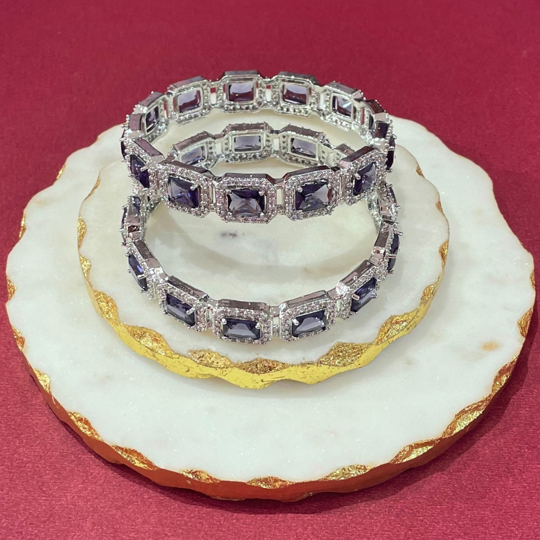 HEER BLUE 2/6 BANGLES