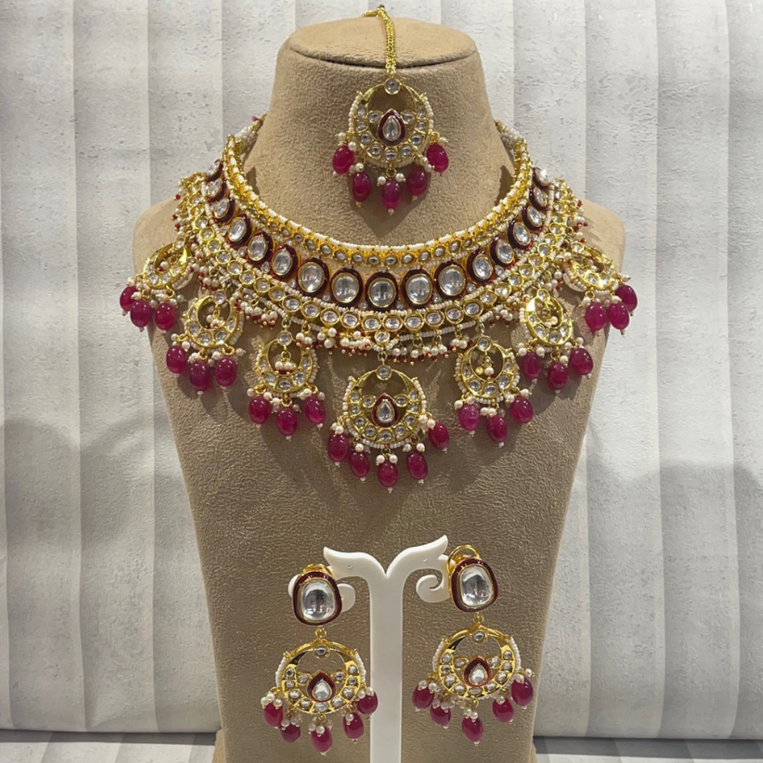 ROOPMATI-RED NECKLACE