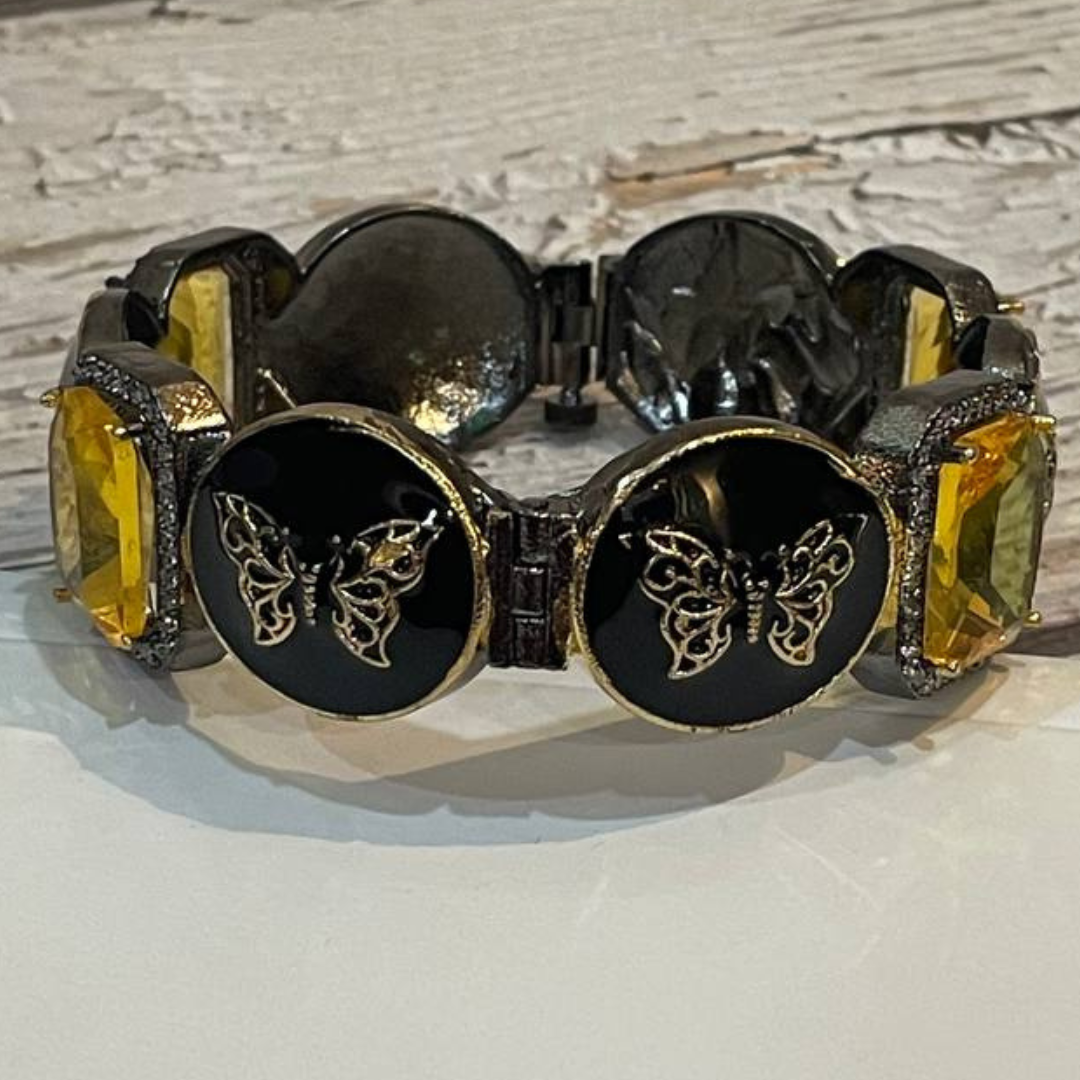 CUTIE FLY YELLOW BRACELET