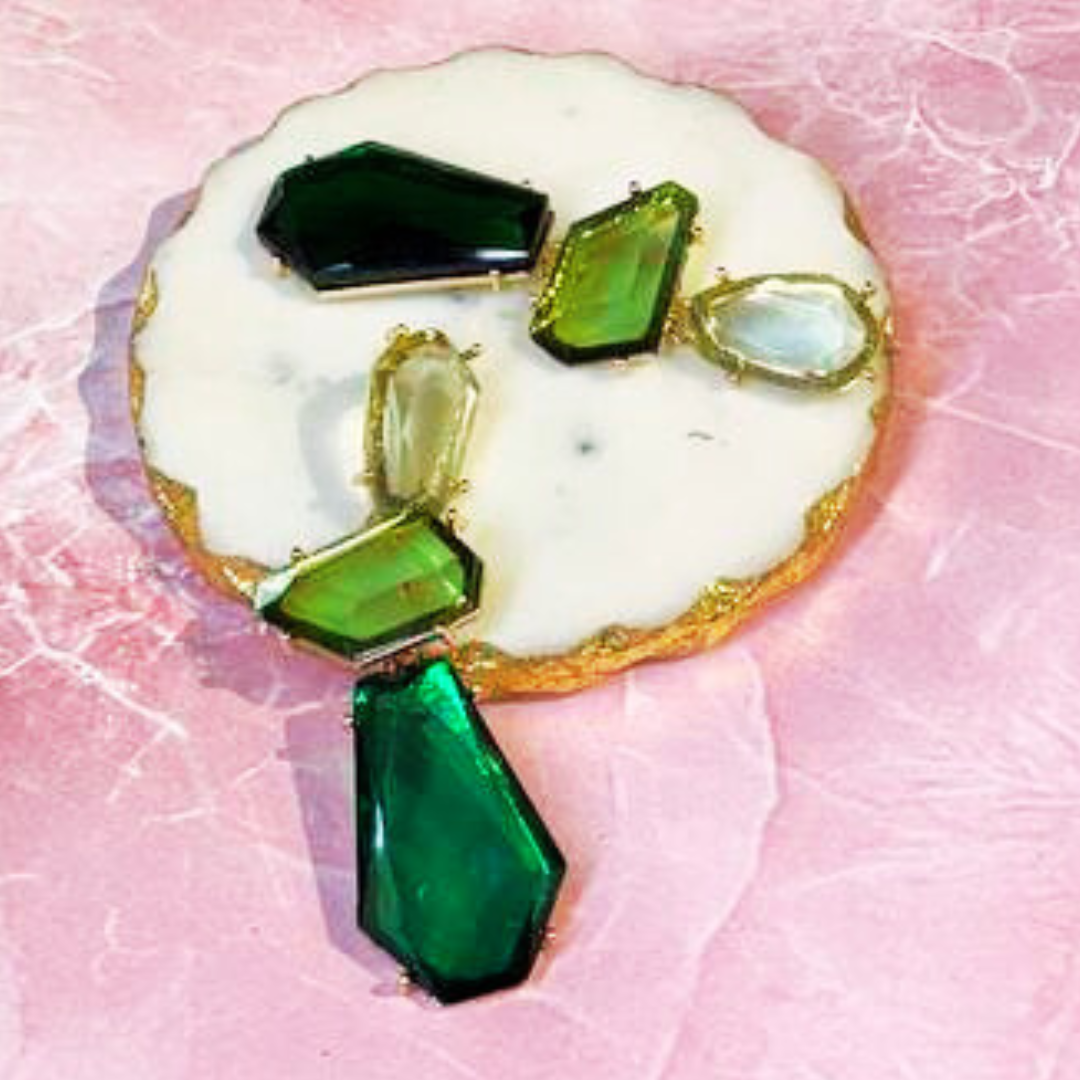 GREEN DASOM EARRINGS