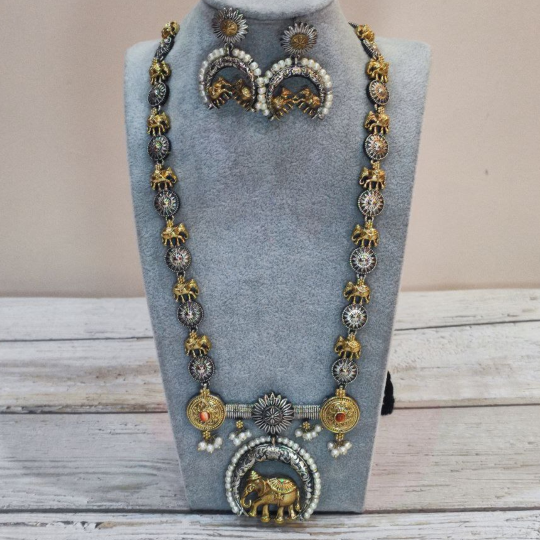 Gajni jewellery set