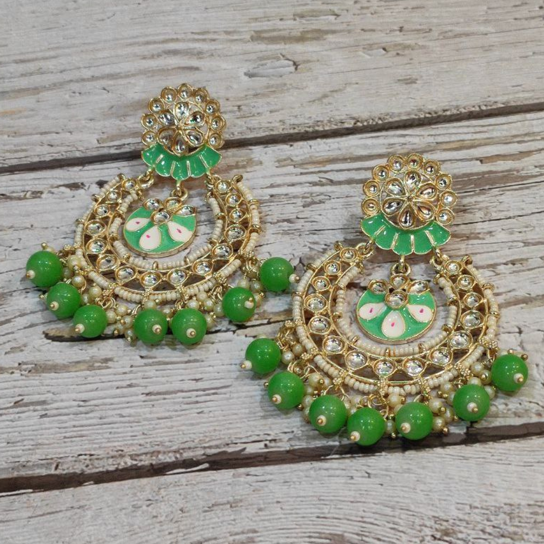 HAYA GREEN EARRING
