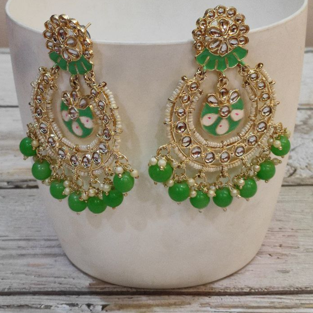 HAYA GREEN EARRING