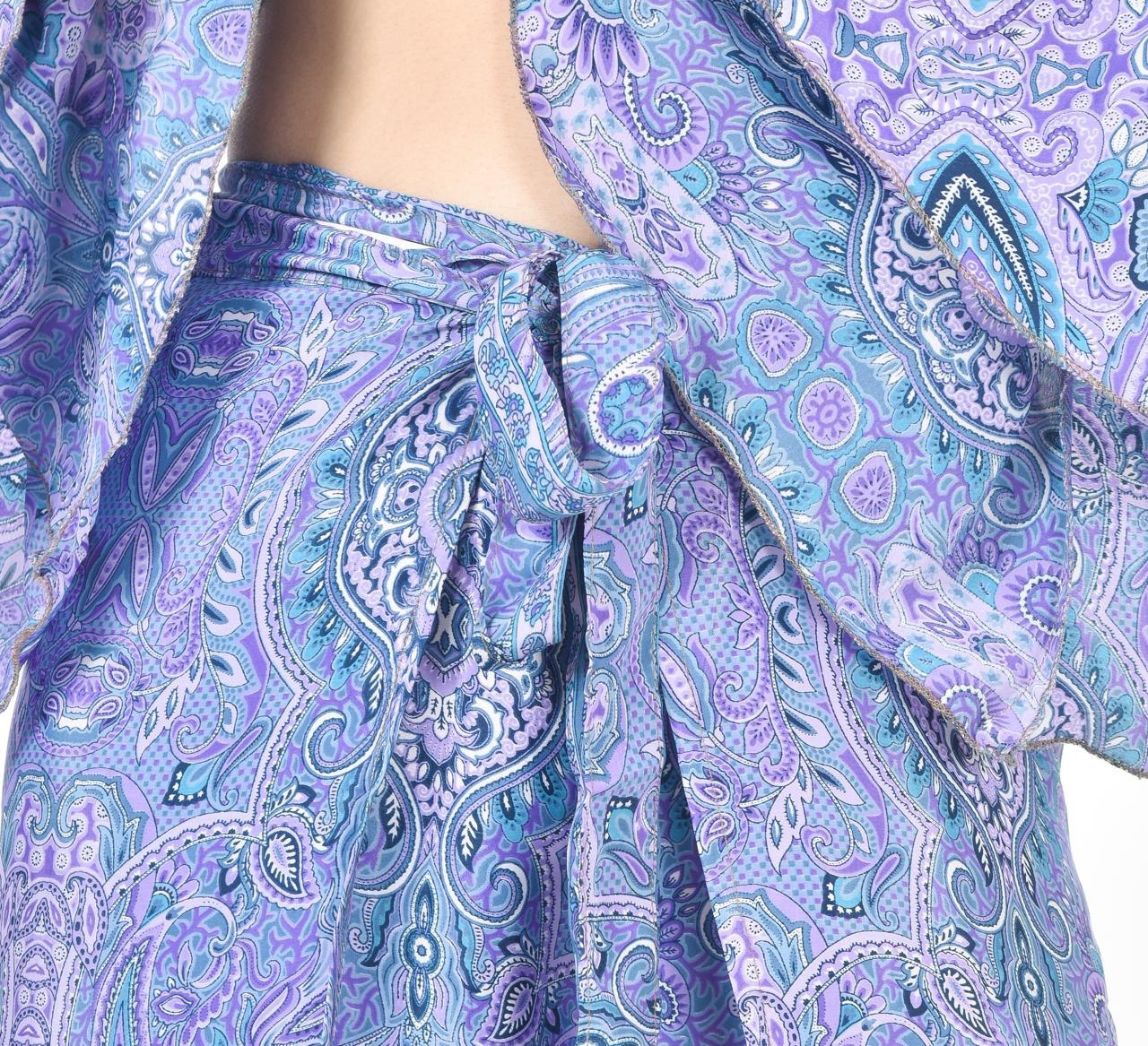 KELLY LAVENDER TIE-UP CO-ORD SET