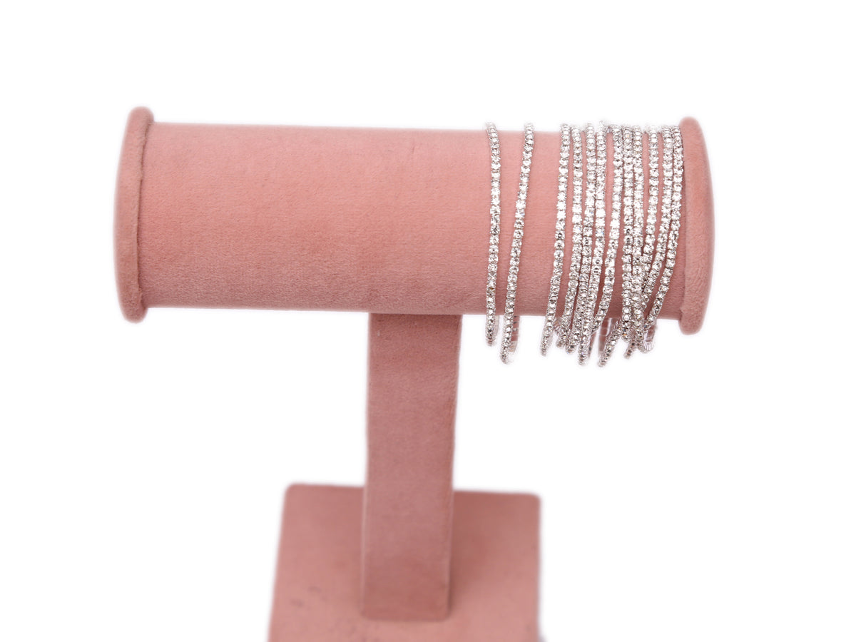 Silver Korean bangle set