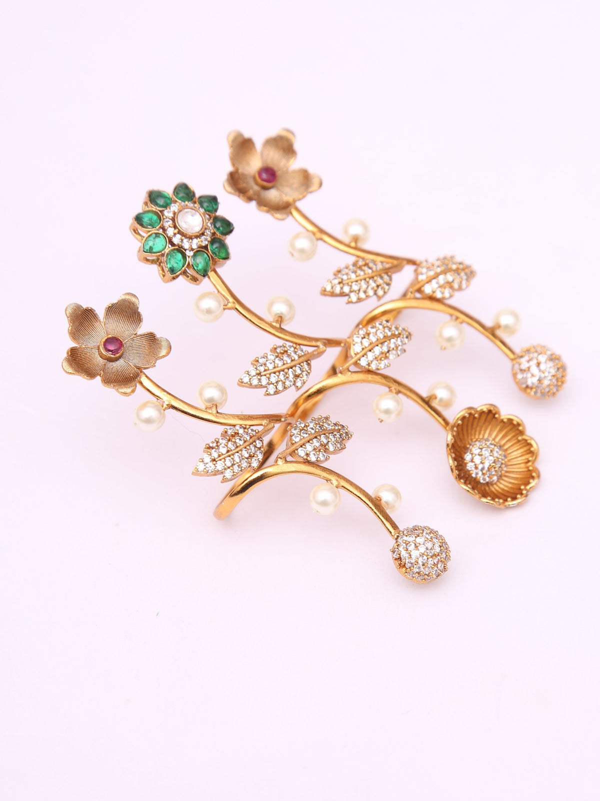 Green 3 in 1 ring
