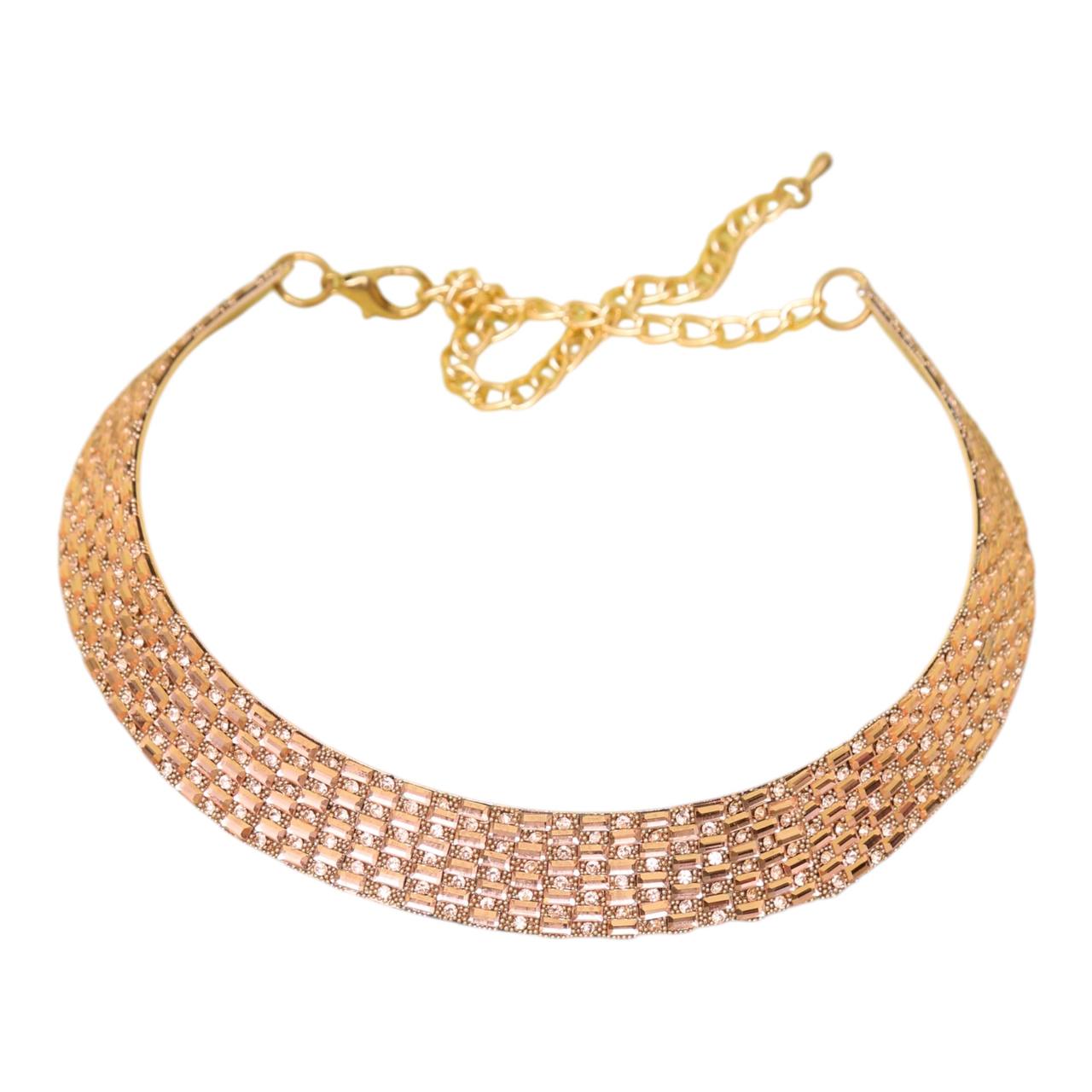 KOREAN SUNSHINE ROSE-GOLD NECKLACE