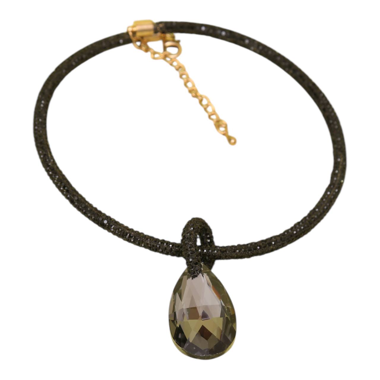 BINNA BLACK NECKLACE