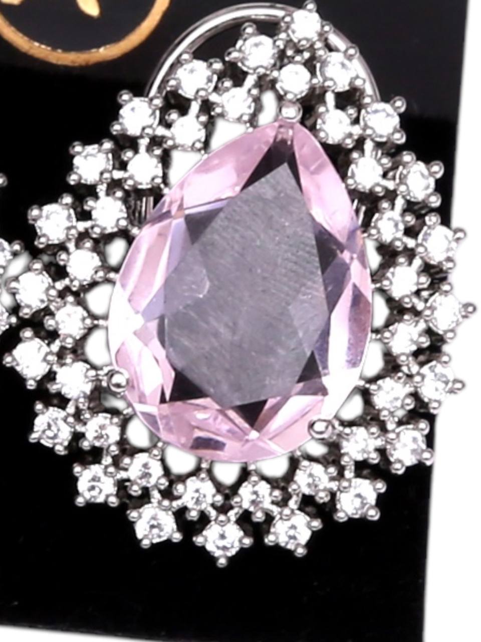 Pink Terra stud earrings