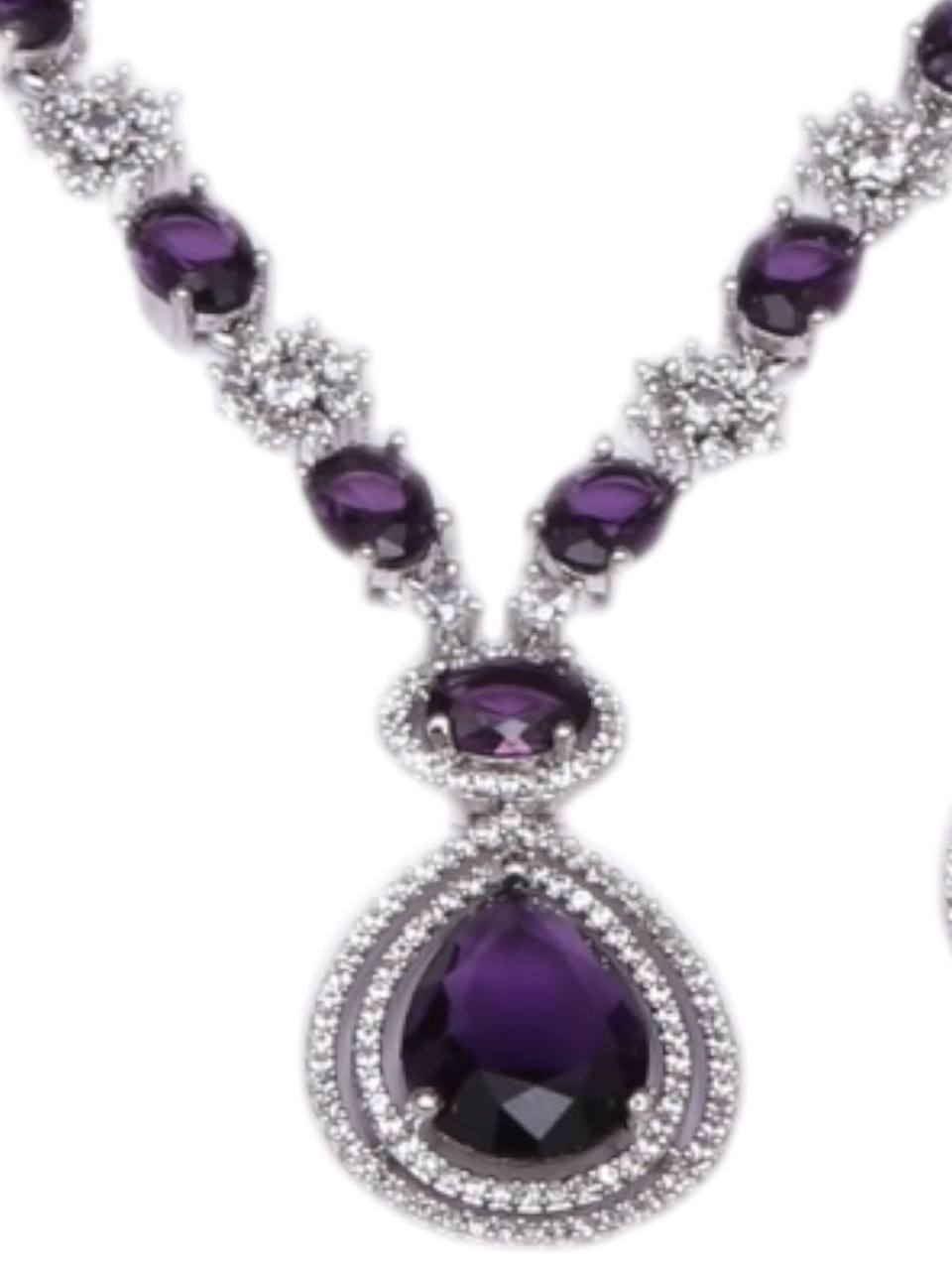 HOORA LAVENDER JEWELLERY SET