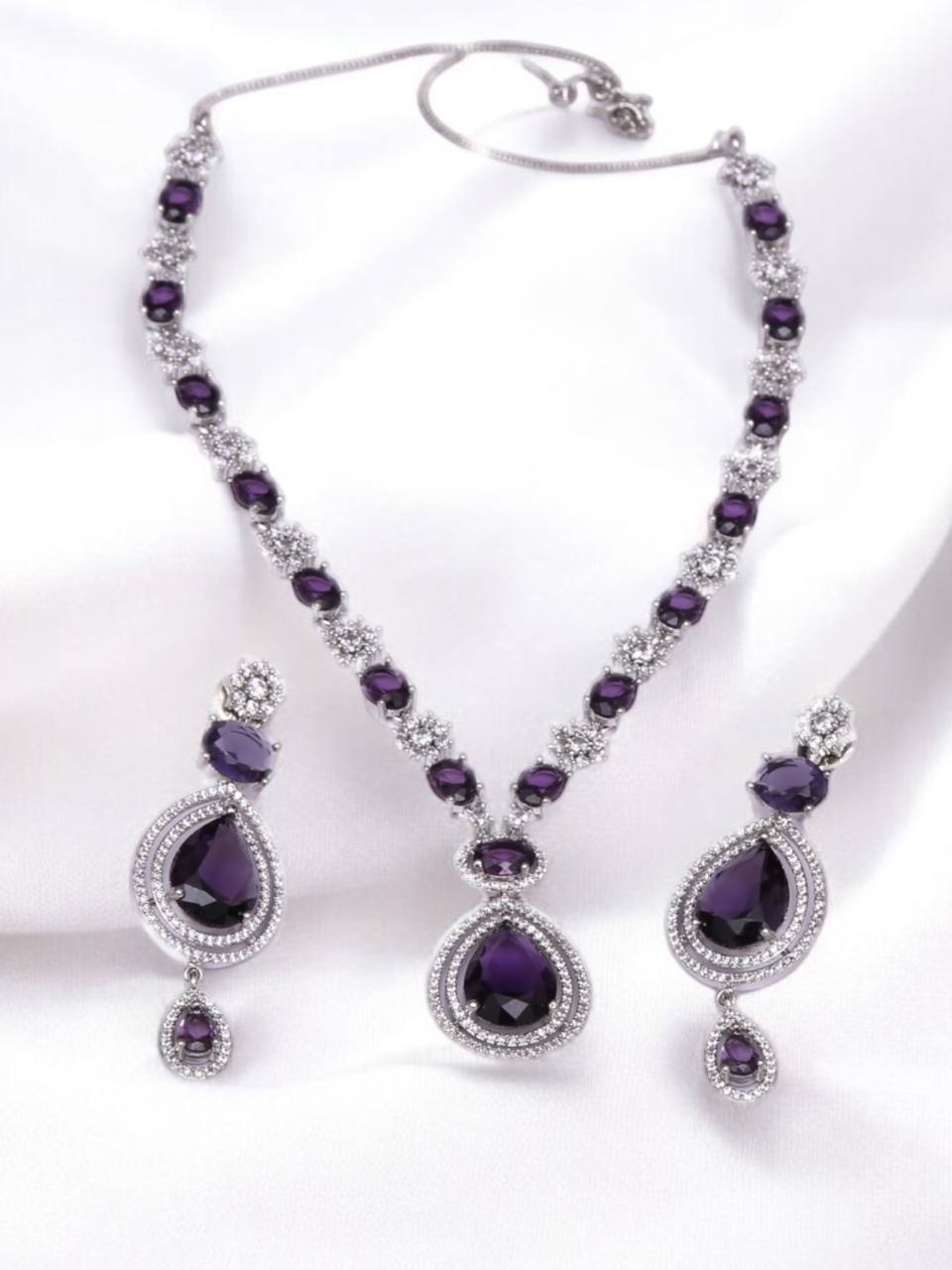 HOORA LAVENDER JEWELLERY SET