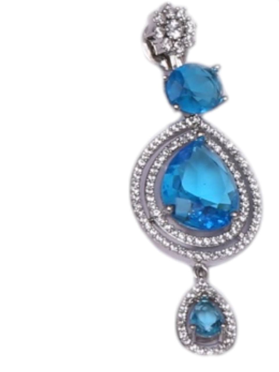 HOORA AQUA JEWELLERY SET