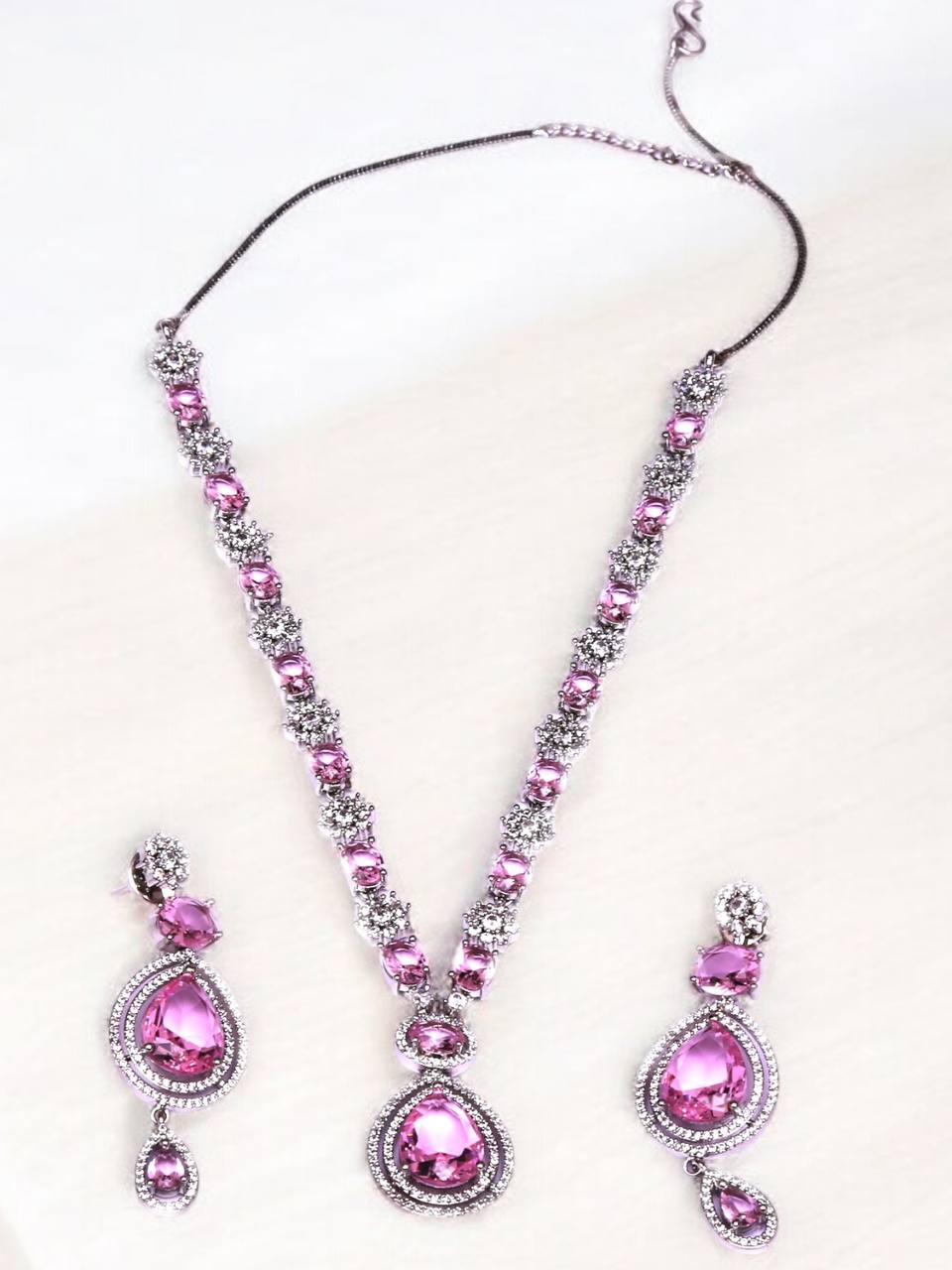 HOORA PINK JEWELLERY SET