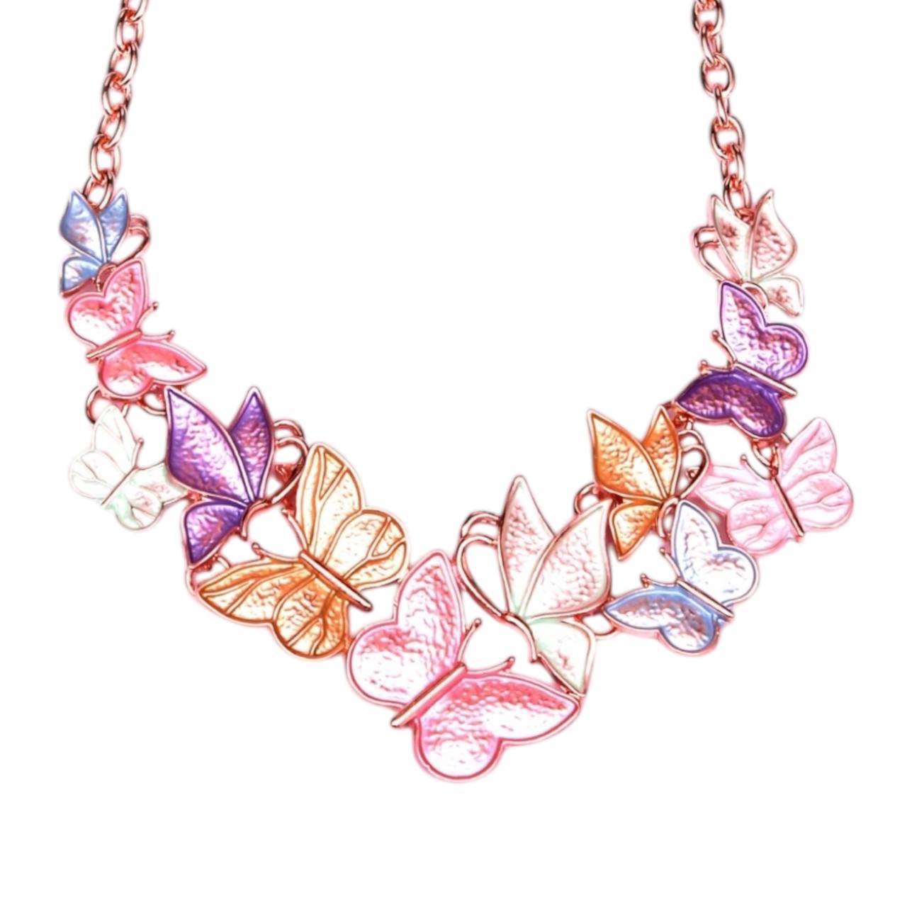 Big Butterfly chain necklace