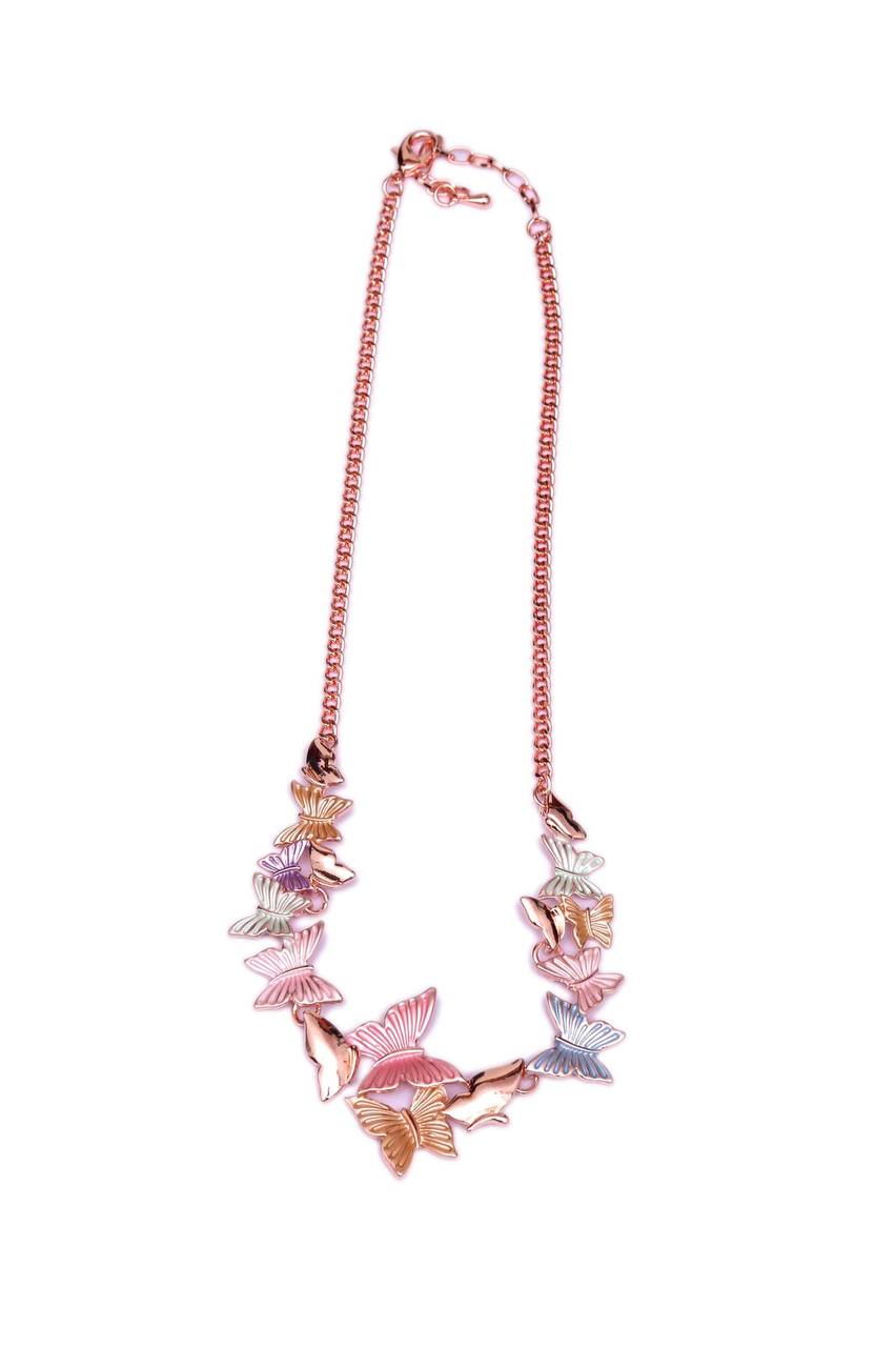 Small Butterfly chain necklace