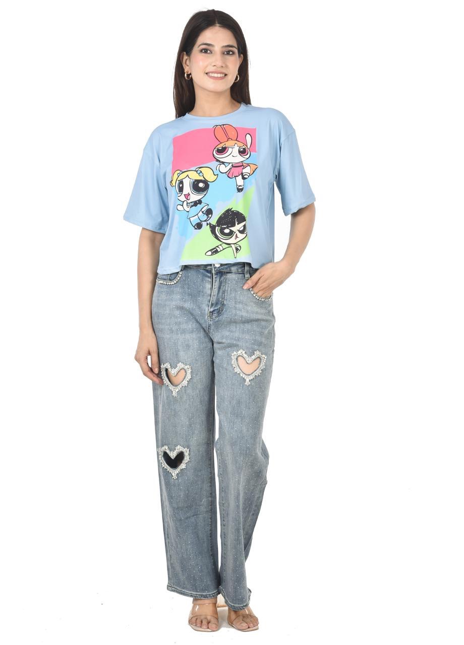 MARY POWER GIRL CROP TOP