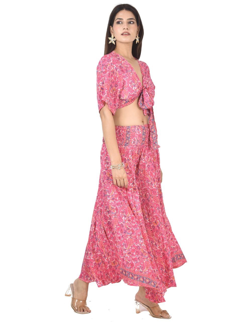 PINK MAHIKA DRESS
