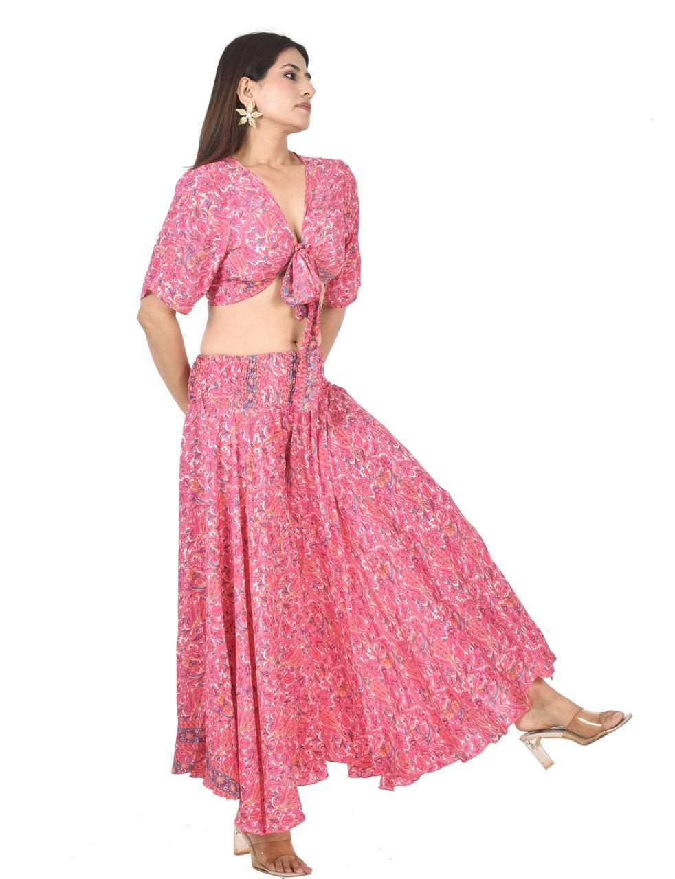 PINK MAHIKA DRESS