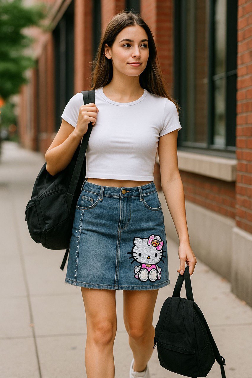 Miniosa Korean minni skirt