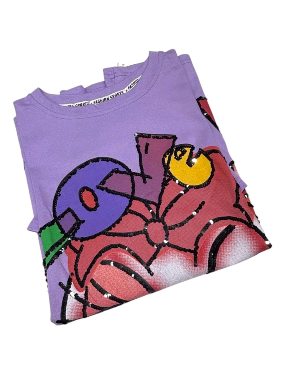 Lavender love minni T-SHIRT