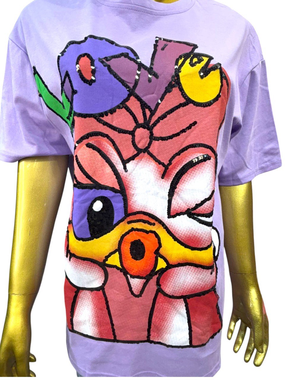 Lavender love minni T-SHIRT
