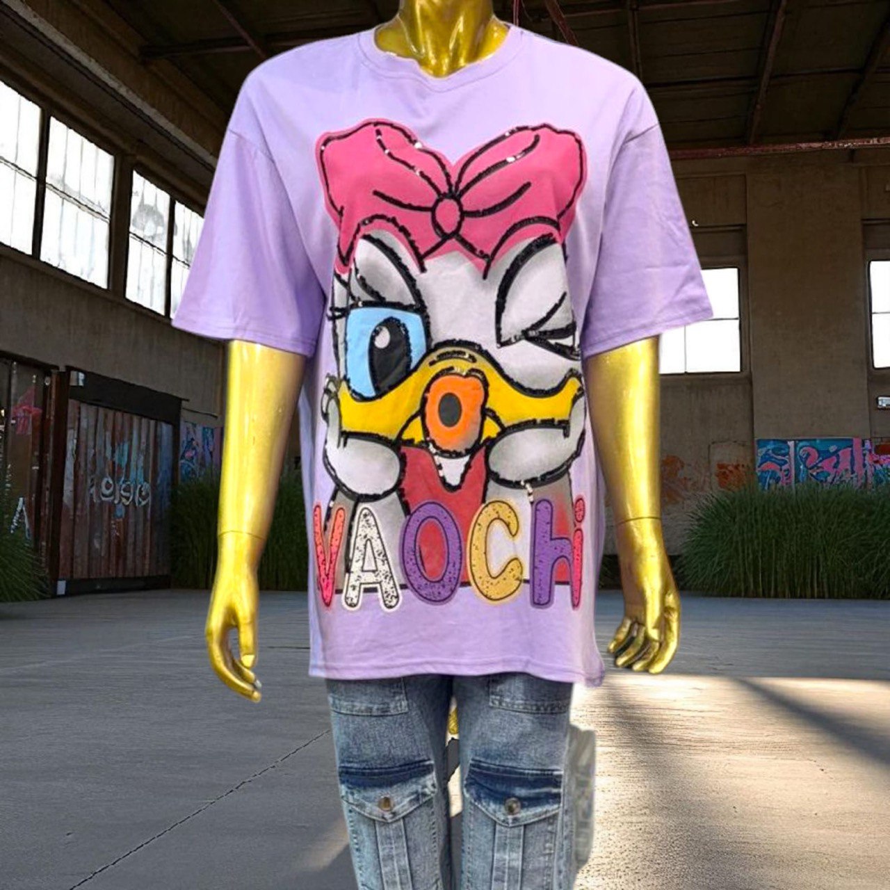Lavender minni T-SHIRT