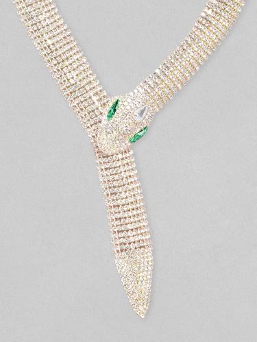 ROSE-GOLD NAGA NECKLACE