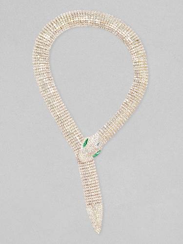 ROSE-GOLD NAGA NECKLACE