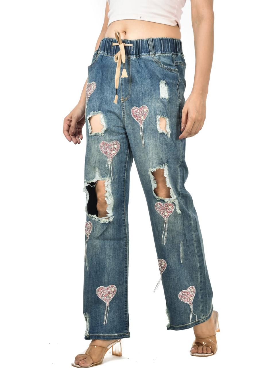 Sequence work dil jeans jagging