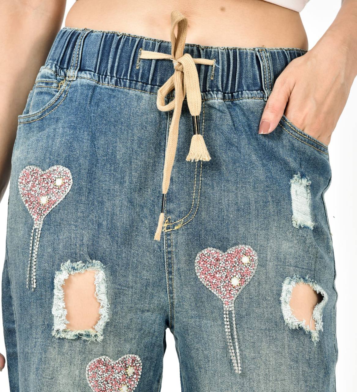 Sequence work dil jeans jagging
