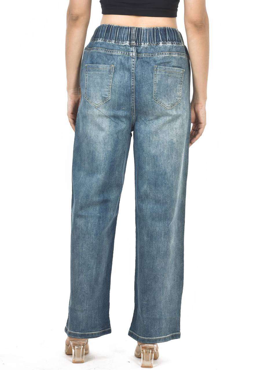 Sequence work jeans jagging