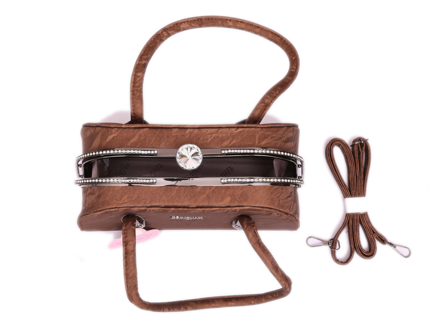 Shaila brown hand bag