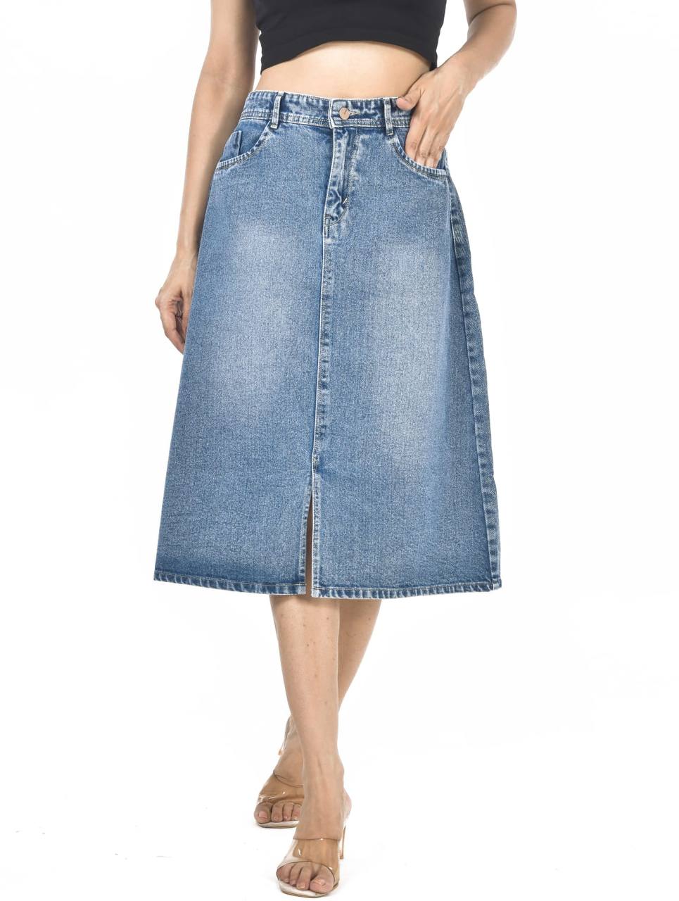 EVA Blue skirt