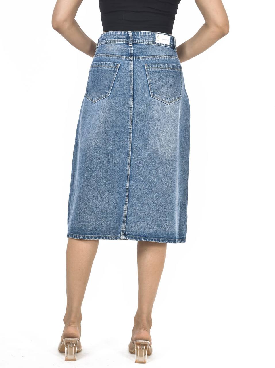 EVA Blue skirt