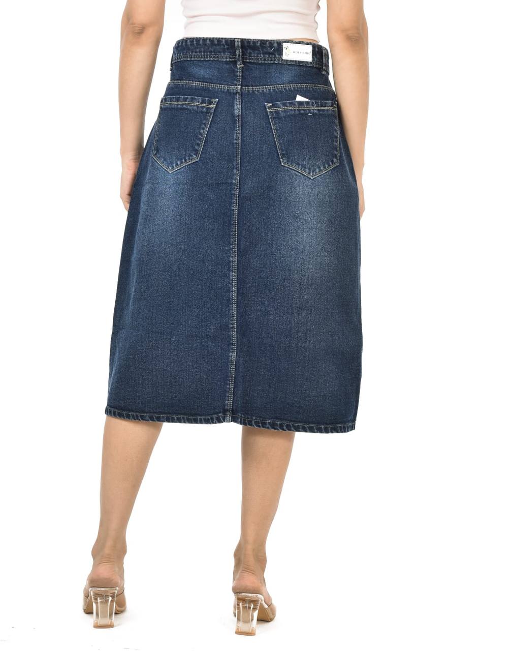 EVA dark Blue skirt