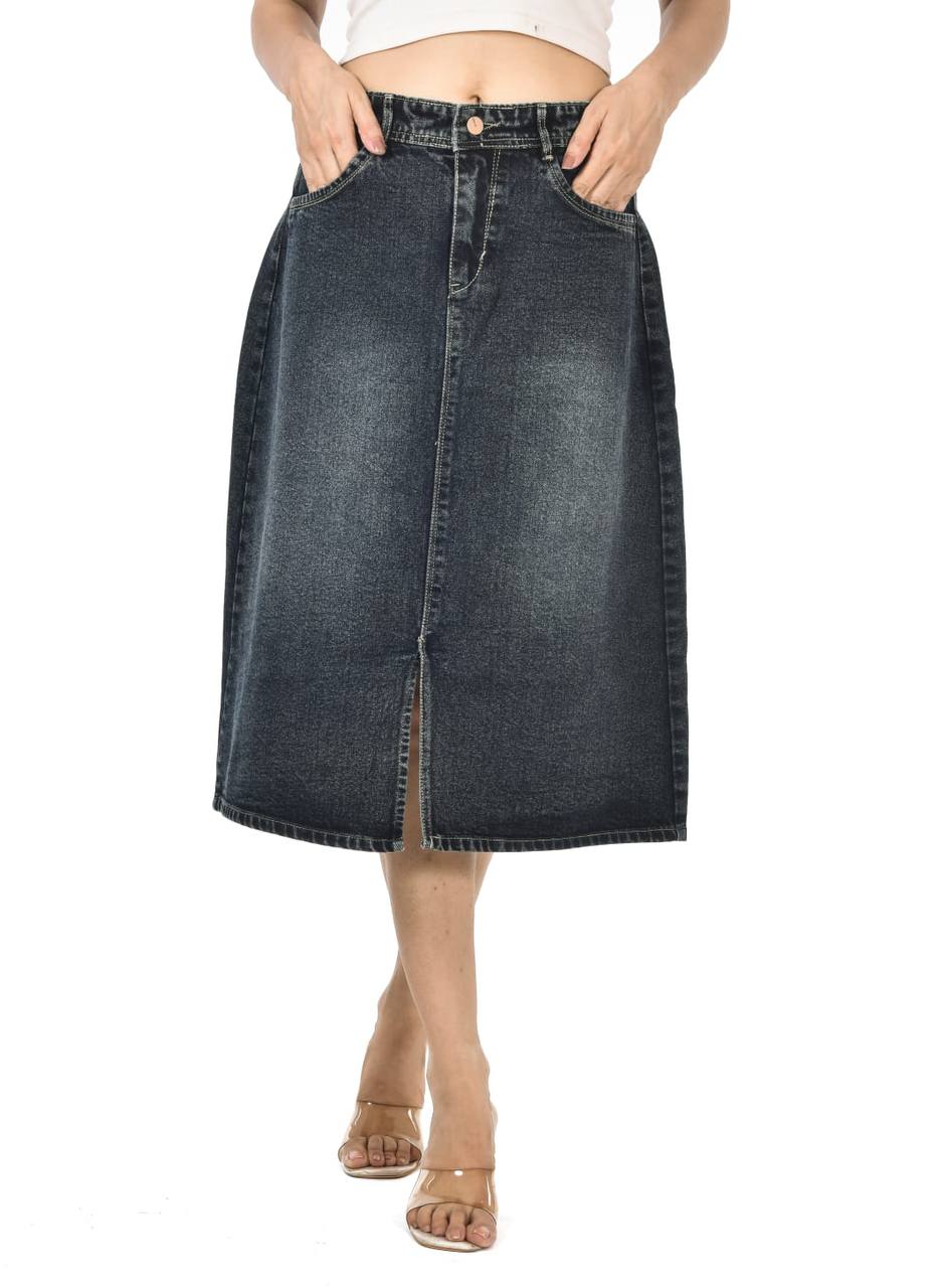 EVA black skirt