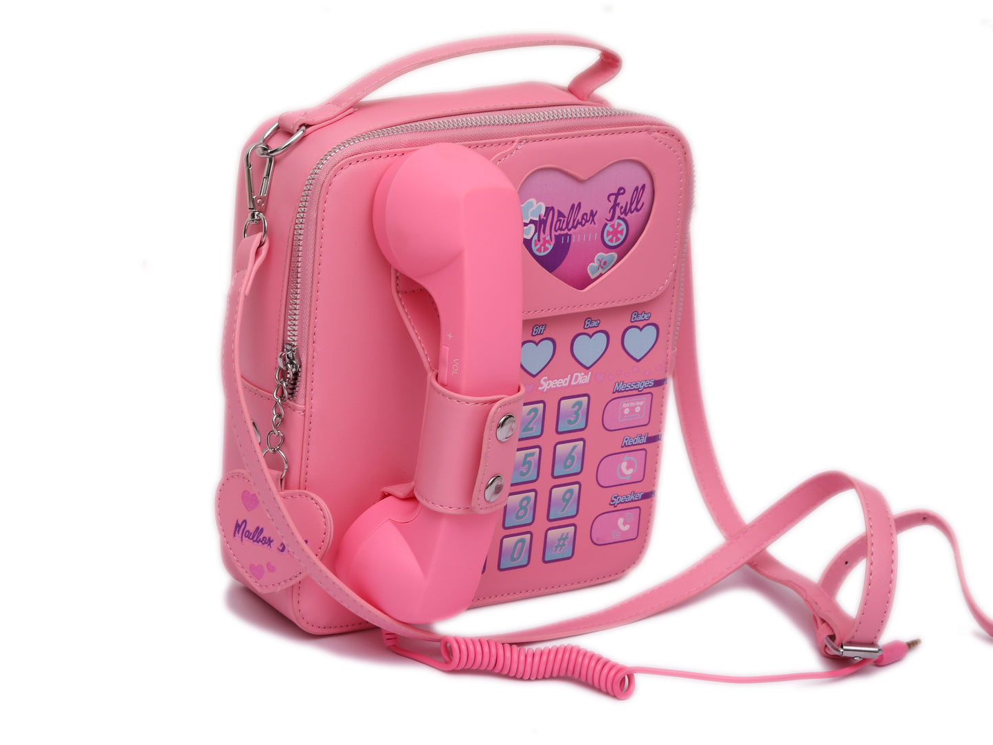 PINK DIL KA TELIPHOON BAG