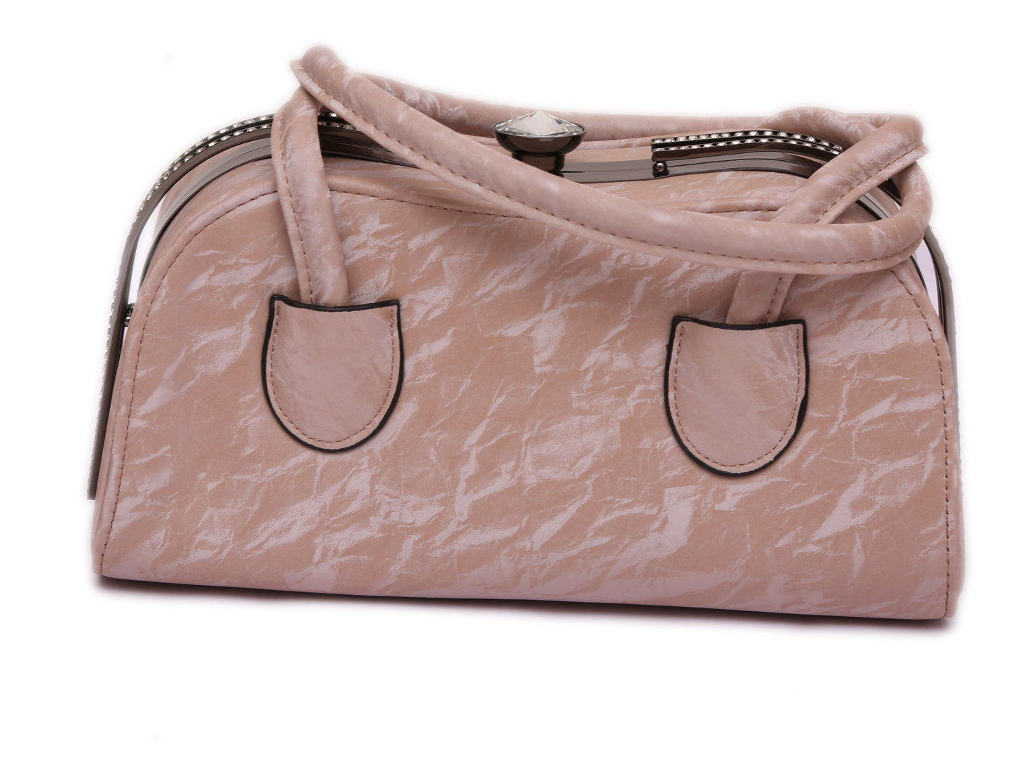 Shaila terracotta hand bag