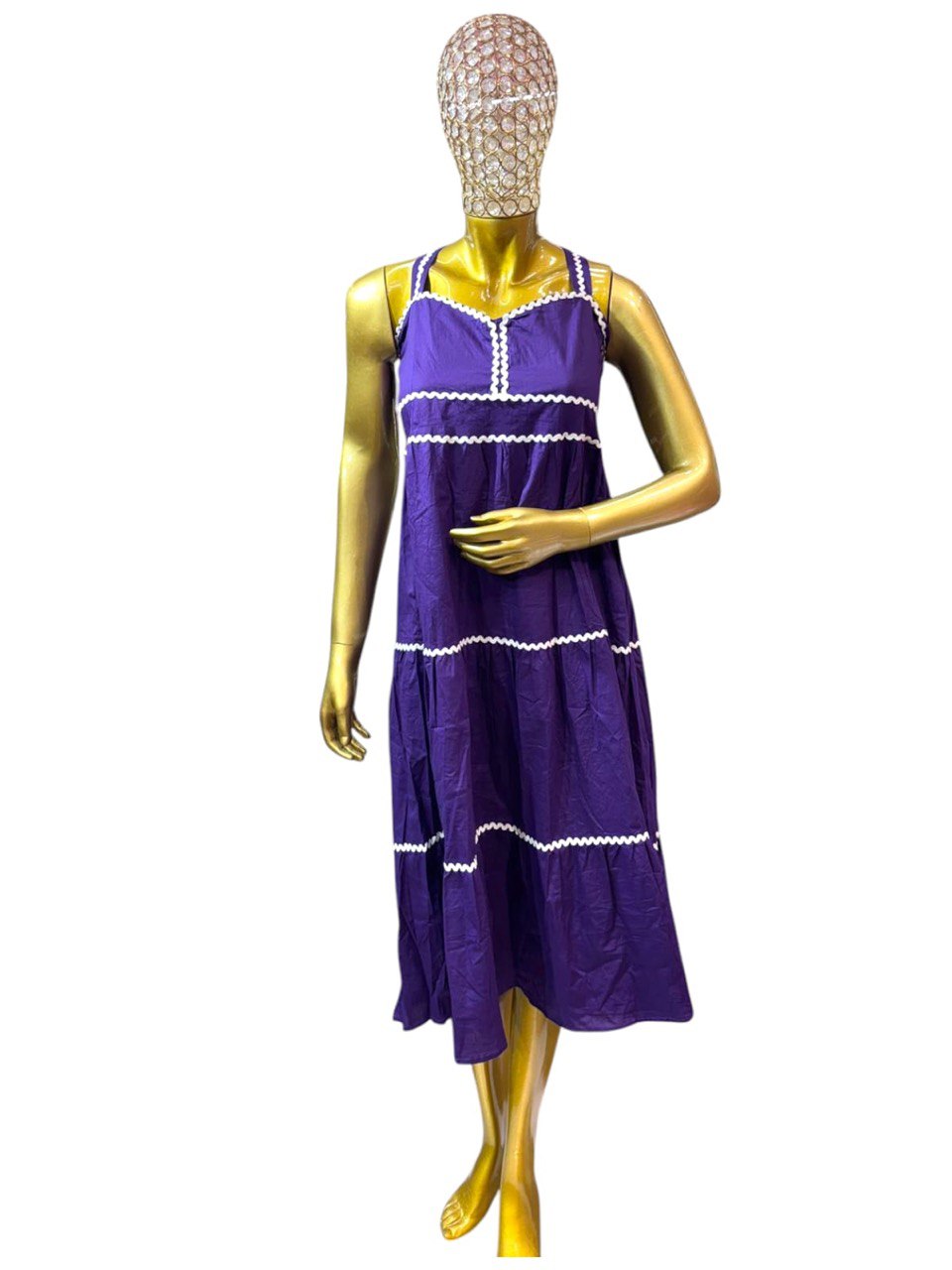 Raya voilet middie dress