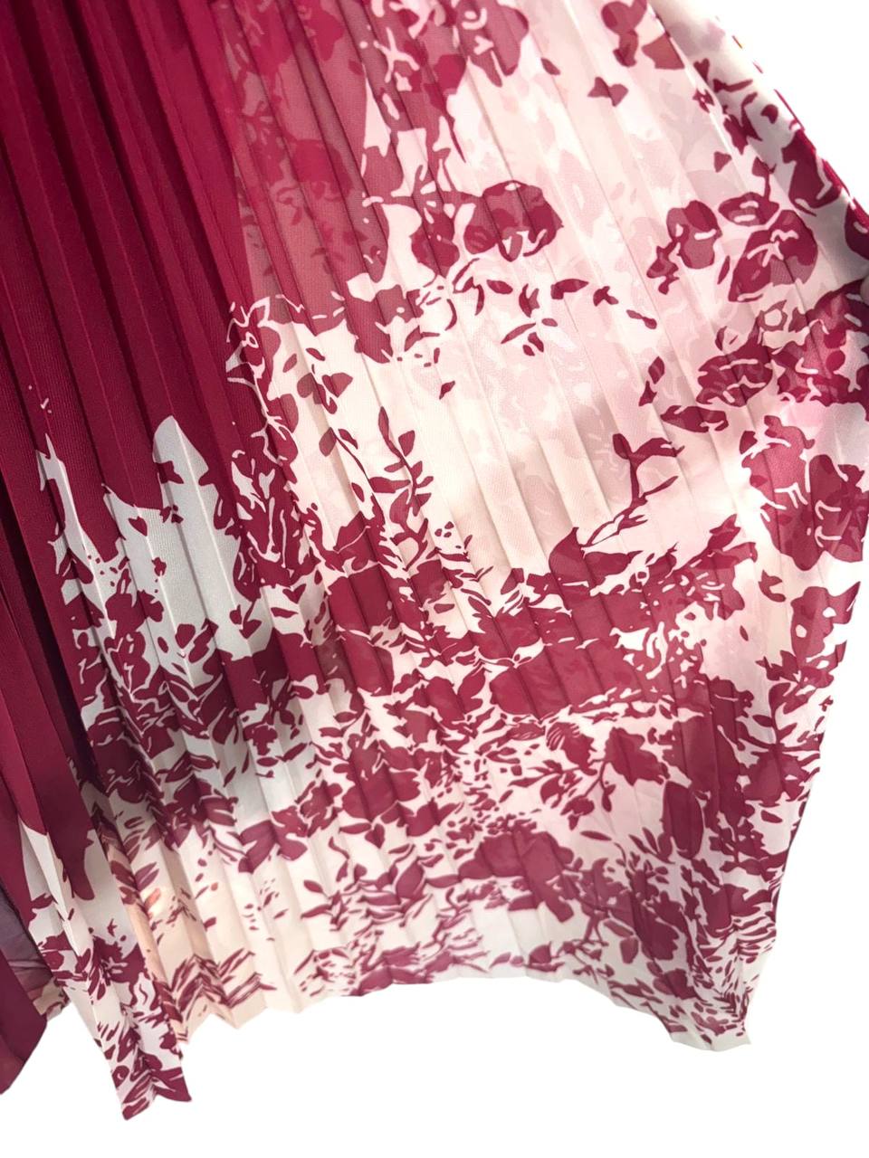 Korean Maroon Parisa dress
