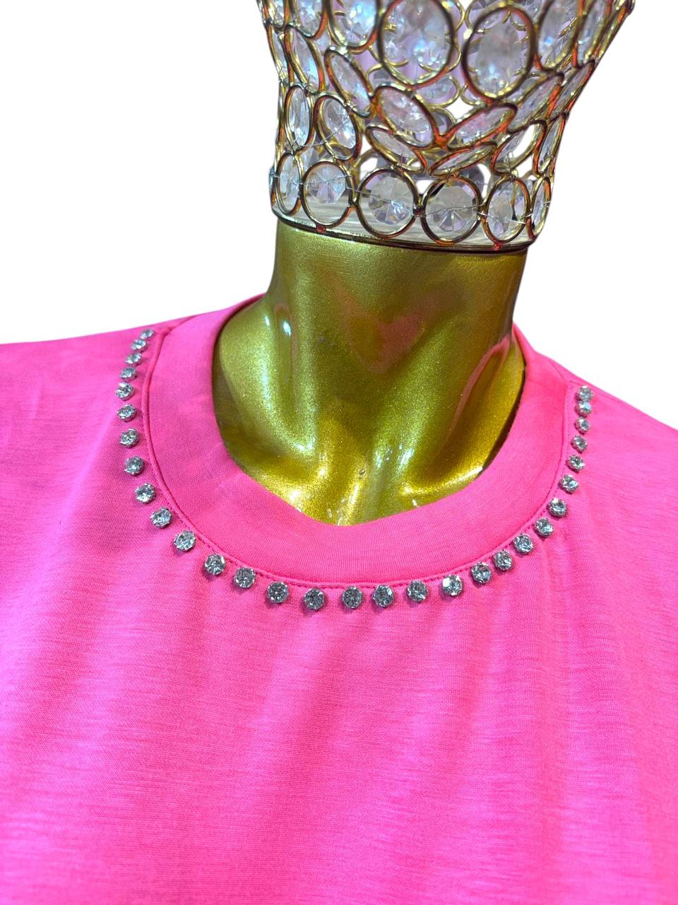 Korean pink Bow dress