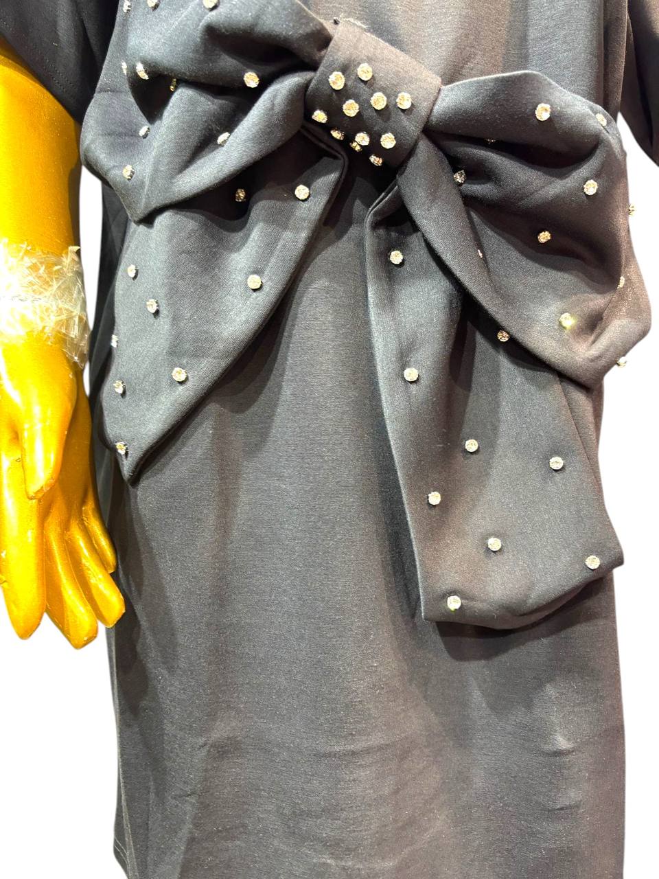 Korean Black Bow dress